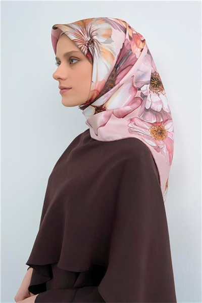 Armine  Saf İpek Twill Eşarp 9503D 06