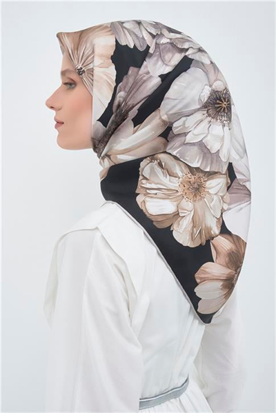 Armine  Saf İpek Twill Eşarp 9503D 07