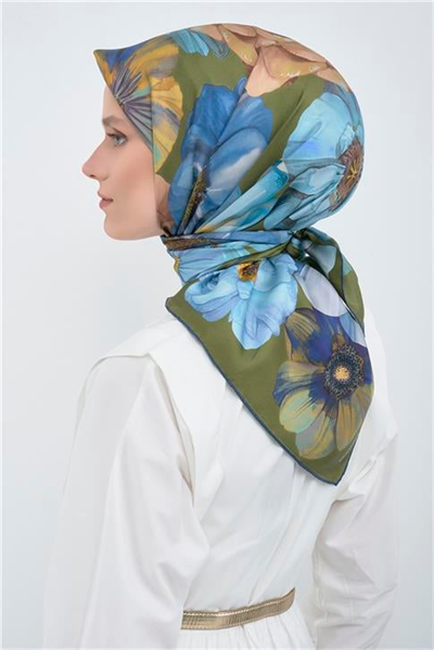 Armine  Saf İpek Twill Eşarp 9503D 56