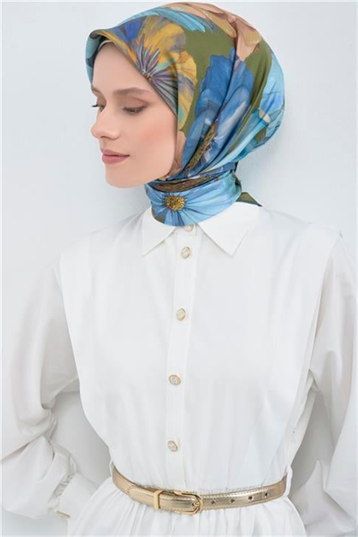 Armine  Saf İpek Twill Eşarp 9503D 56