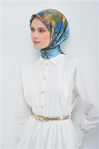 Armine  Saf İpek Twill Eşarp 9503D 56