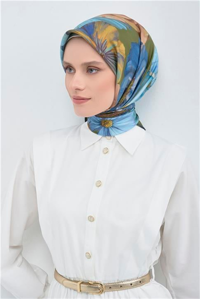Armine  Saf İpek Twill Eşarp 9503D 56