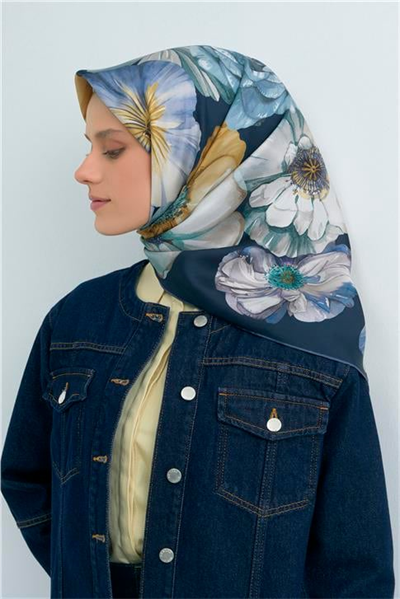 Armine  Saf İpek Twill Eşarp 9503D 82