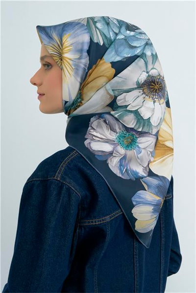 Armine  Saf İpek Twill Eşarp 9503D 82