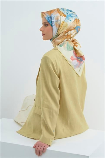 Armine  Saf İpek Twill Eşarp 9503D 86