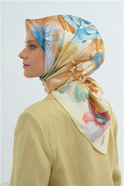 Armine  Saf İpek Twill Eşarp 9503D 86