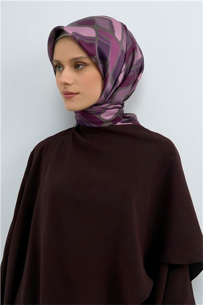 Armine  Saf İpek Twill Eşarp 9504D 09