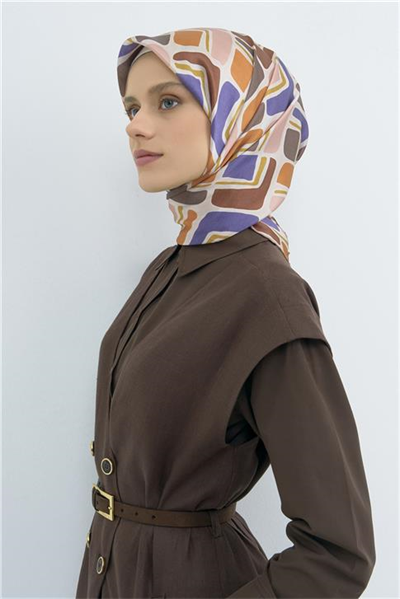 Armine  Saf İpek Twill Eşarp 9504D 31
