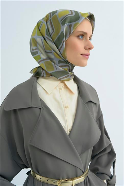 Armine  Saf İpek Twill Eşarp 9504D 32
