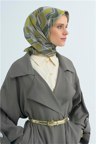 Armine  Saf İpek Twill Eşarp 9504D 32
