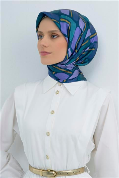Armine  Saf İpek Twill Eşarp 9504D 50