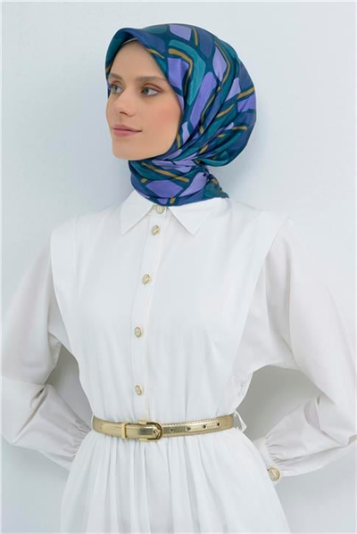 Armine  Saf İpek Twill Eşarp 9504D 50