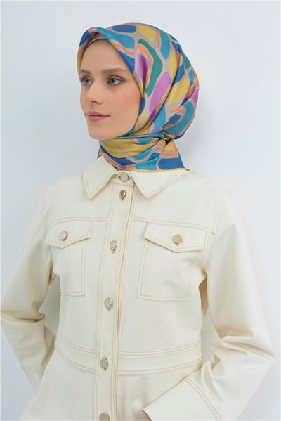 Armine  Saf İpek Twill Eşarp 9504D 55