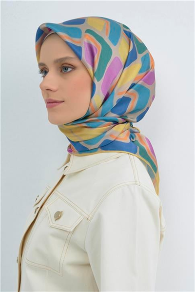 Armine  Saf İpek Twill Eşarp 9504D 55