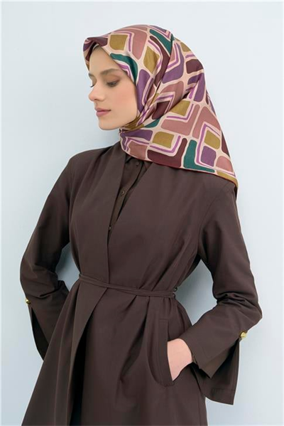 Armine  Saf İpek Twill Eşarp 9504D 83
