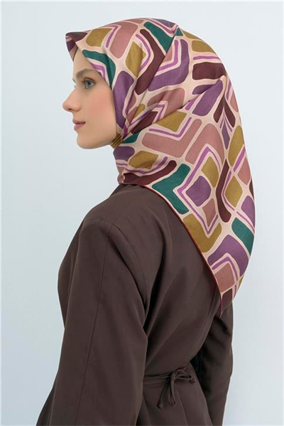 Armine  Saf İpek Twill Eşarp 9504D 83