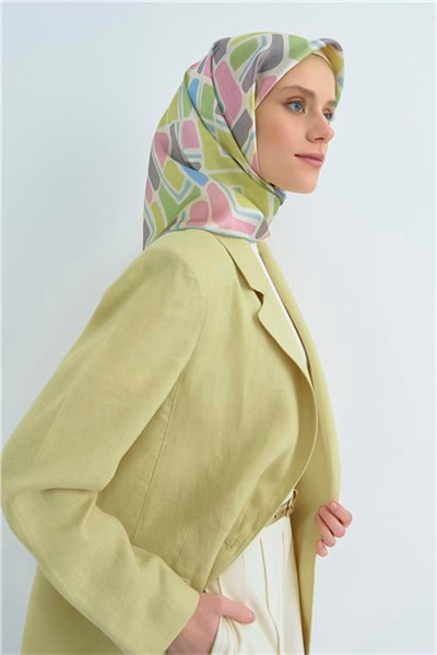 Armine  Saf İpek Twill Eşarp 9504D 85