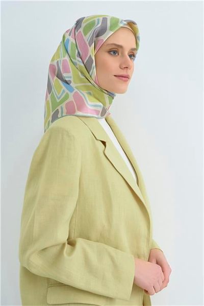 Armine  Saf İpek Twill Eşarp 9504D 85