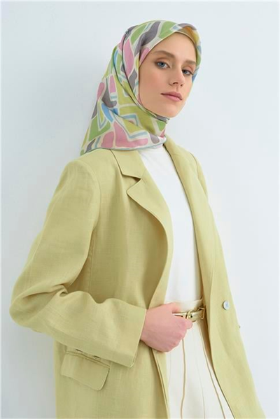 Armine  Saf İpek Twill Eşarp 9504D 85