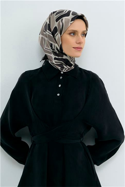 Armine  Saf İpek Twill Eşarp 9504D 87