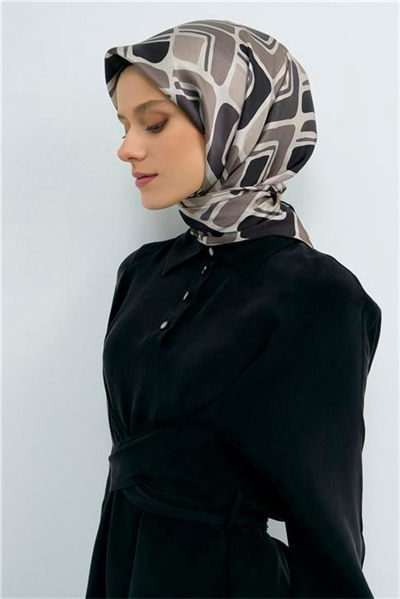 Armine  Saf İpek Twill Eşarp 9504D 87