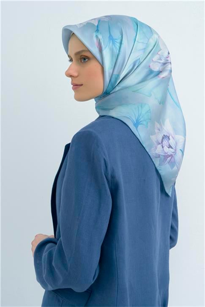 Armine  Saf İpek Twill Eşarp 9505D 02