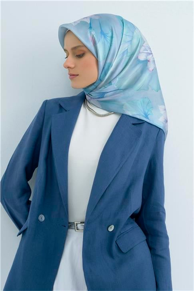Armine  Saf İpek Twill Eşarp 9505D 02