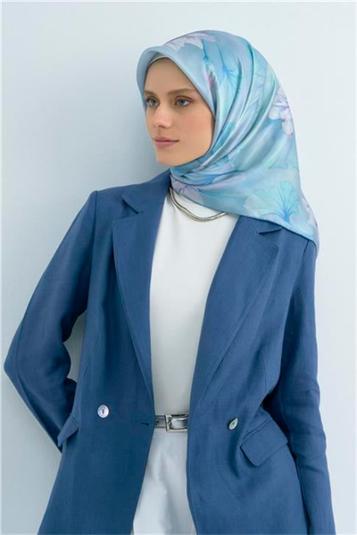 Armine  Saf İpek Twill Eşarp 9505D 02