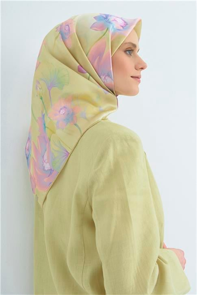 Armine  Saf İpek Twill Eşarp 9505D 05