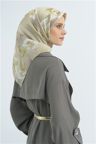 Armine  Saf İpek Twill Eşarp 9505D 52