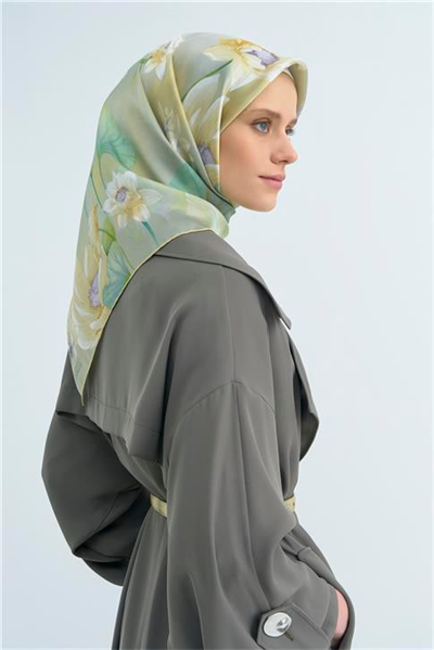 Armine  Saf İpek Twill Eşarp 9505D 81