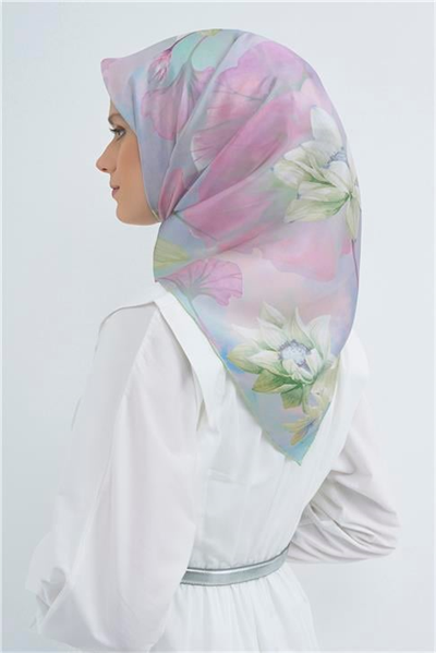 Armine  Saf İpek Twill Eşarp 9505D 82