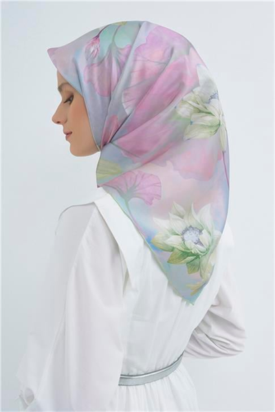 Armine  Saf İpek Twill Eşarp 9505D 82