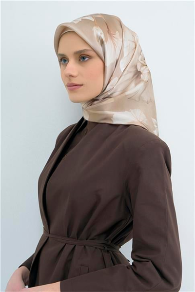 Armine  Saf İpek Twill Eşarp 9505D 85