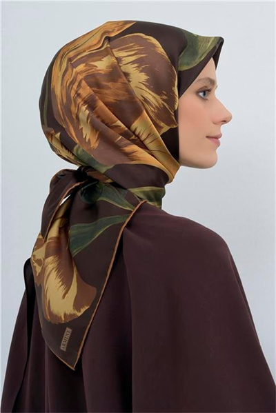 Armine  Saf İpek Twill Eşarp 9506D 07