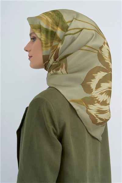 Armine  Saf İpek Twill Eşarp 9506D 08