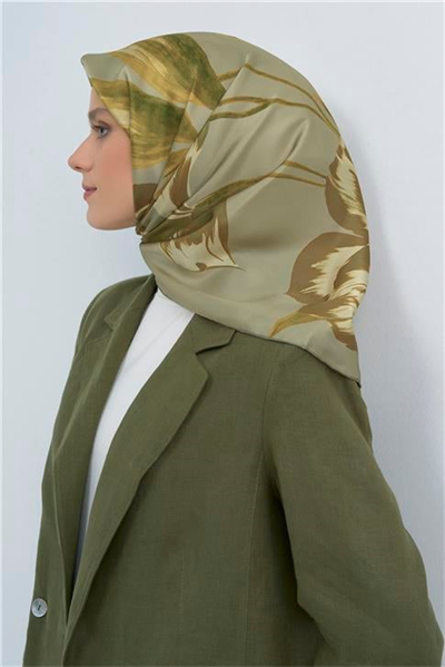 Armine  Saf İpek Twill Eşarp 9506D 08