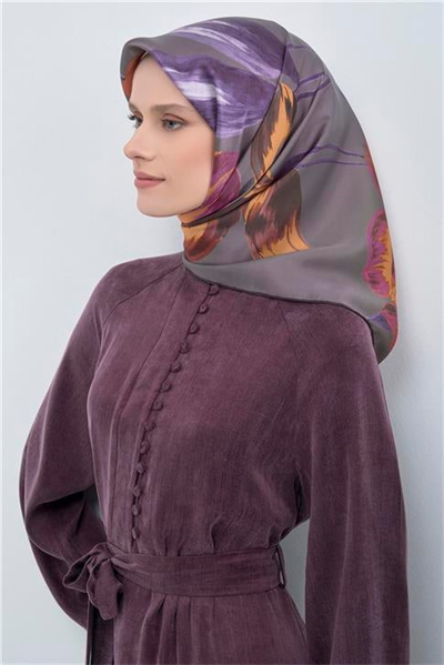 Armine  Saf İpek Twill Eşarp 9506D 56