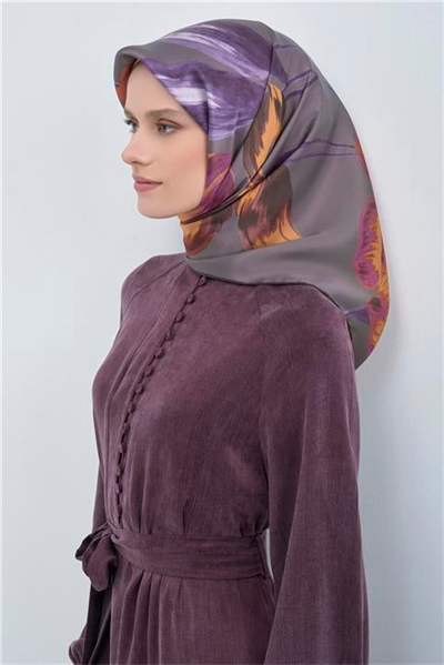 Armine  Saf İpek Twill Eşarp 9506D 56