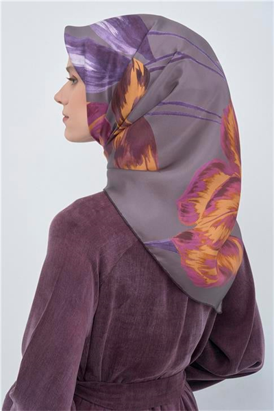 Armine  Saf İpek Twill Eşarp 9506D 56