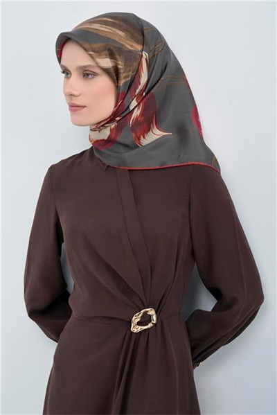 Armine  Saf İpek Twill Eşarp 9506D 85