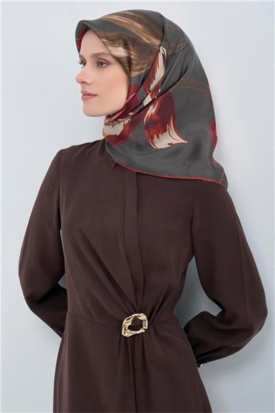 Armine  Saf İpek Twill Eşarp 9506D 85