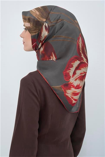 Armine  Saf İpek Twill Eşarp 9506D 85