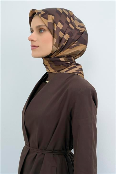 Armine  Saf İpek Twill Eşarp 9507D 02