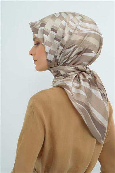 Armine  Saf İpek Twill Eşarp 9507D 03