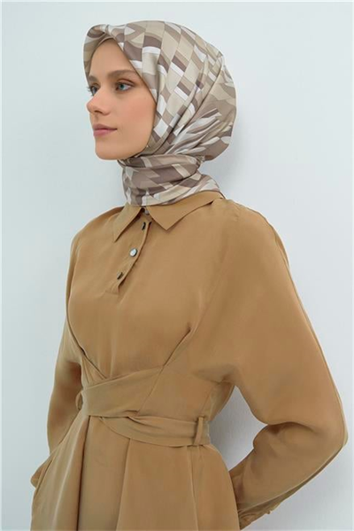 Armine  Saf İpek Twill Eşarp 9507D 03