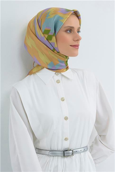 Armine  Saf İpek Twill Eşarp 9507D 50