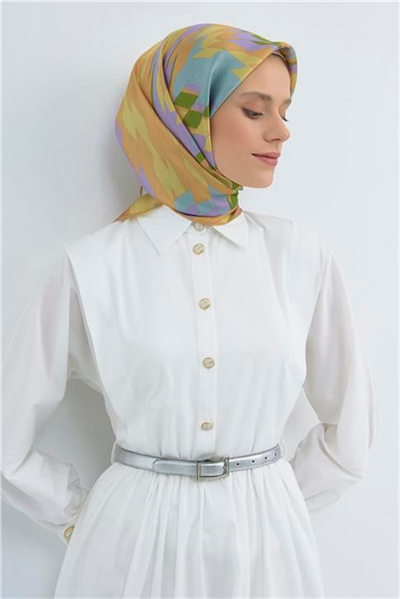 Armine  Saf İpek Twill Eşarp 9507D 50