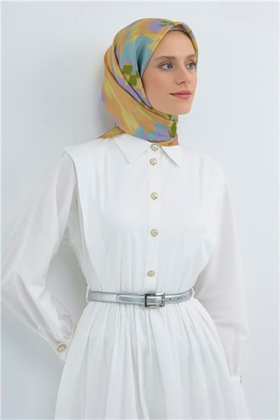 Armine  Saf İpek Twill Eşarp 9507D 50