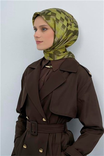Armine  Saf İpek Twill Eşarp 9507D 52